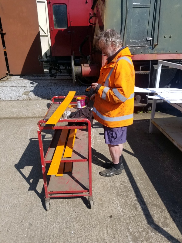 Class 105: Painting the trunking lids